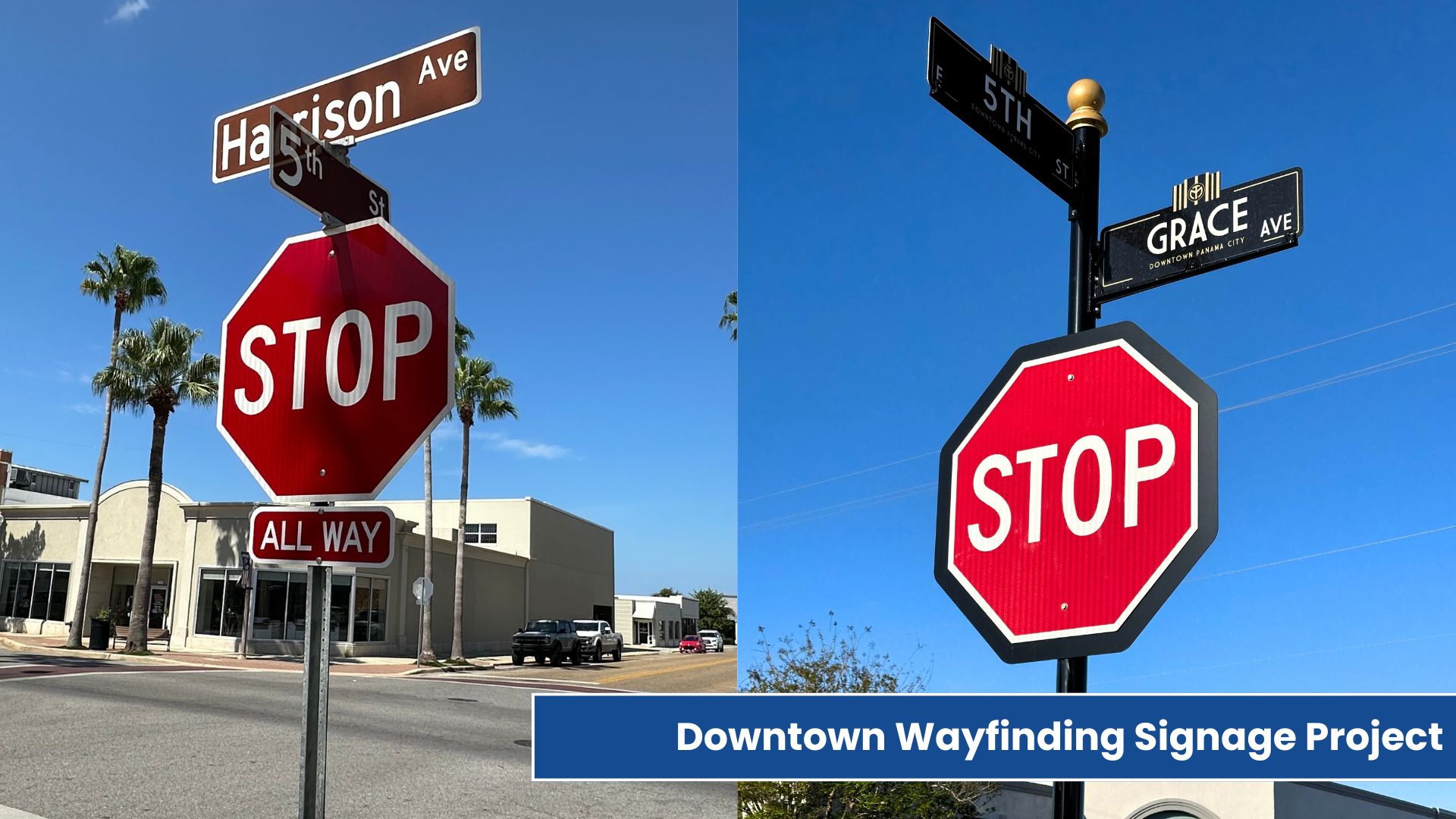 Downtown Wayfinding Signs
